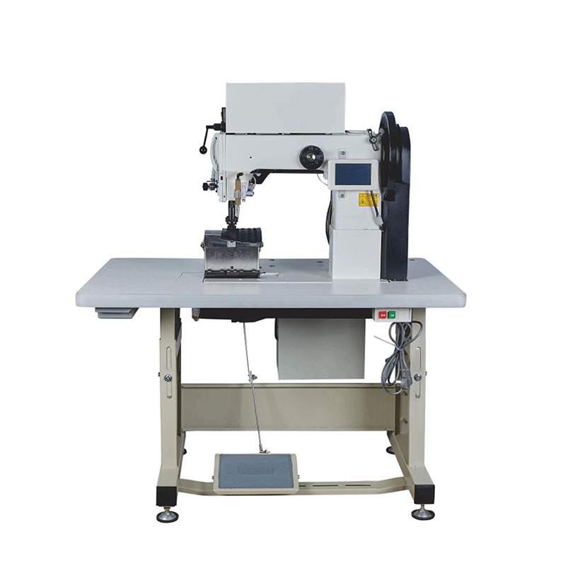 Dubbele naald Post Bed Geautomatiseerde Mark Line Patroon Naaimachine