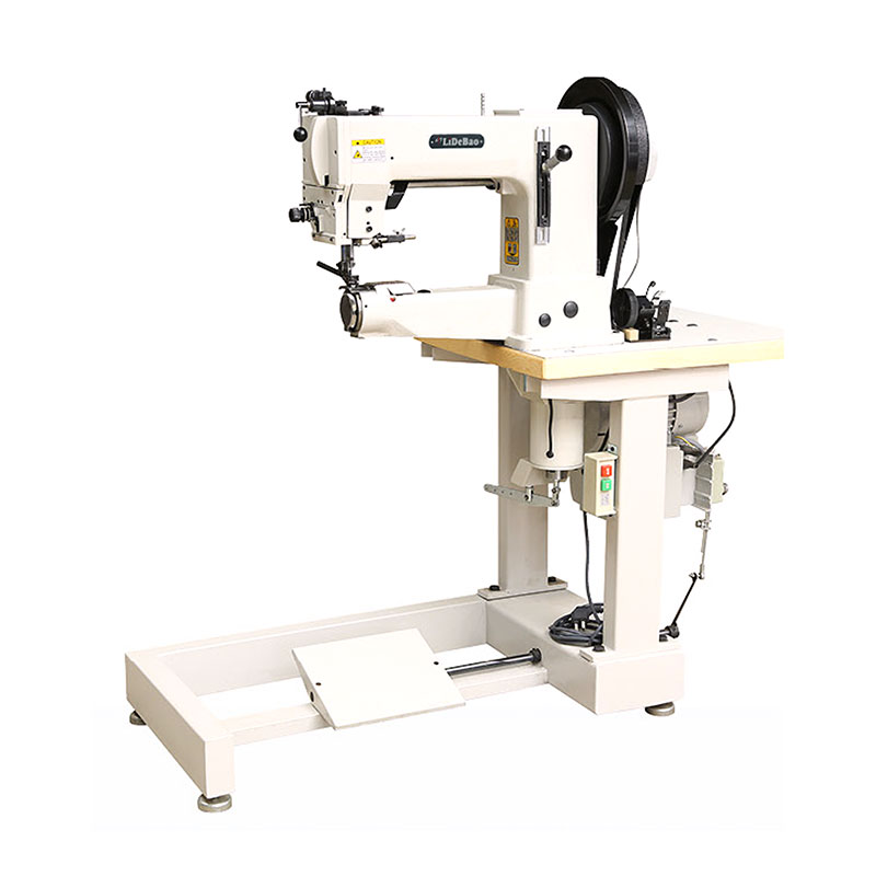 Industriële zware cilinderarm naaimachine mengvoeding