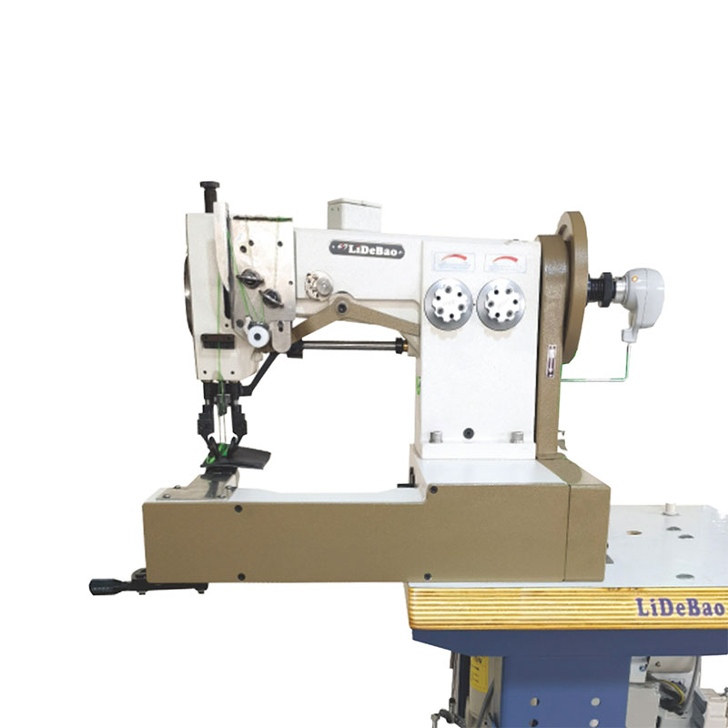 Stikmachine met mocassin patroon